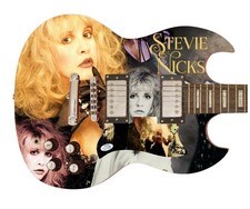 Fleetwood Mac Stevie Nicks Signed Autographed Live Concert Photo Guitar ACOA