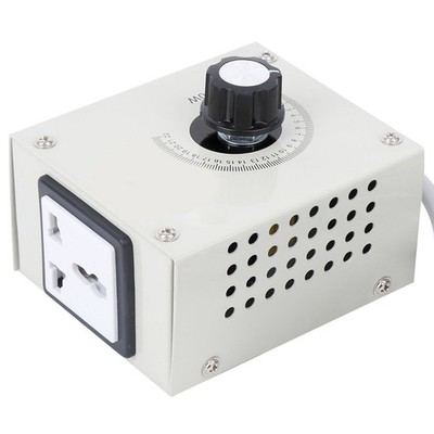 US Plug Variable Voltage Controller 4000W Fan Motor Speed Control Tool Multi SET