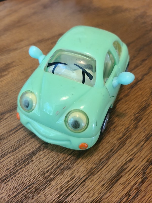 VTG Chevron Car BRANDON BUMPER NO.20 Toy Vehicles USED
