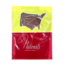 Vintage Nylon Stockings Nationals Hosiery 6 Pair New Size C garter NEUTRAL BEIGE