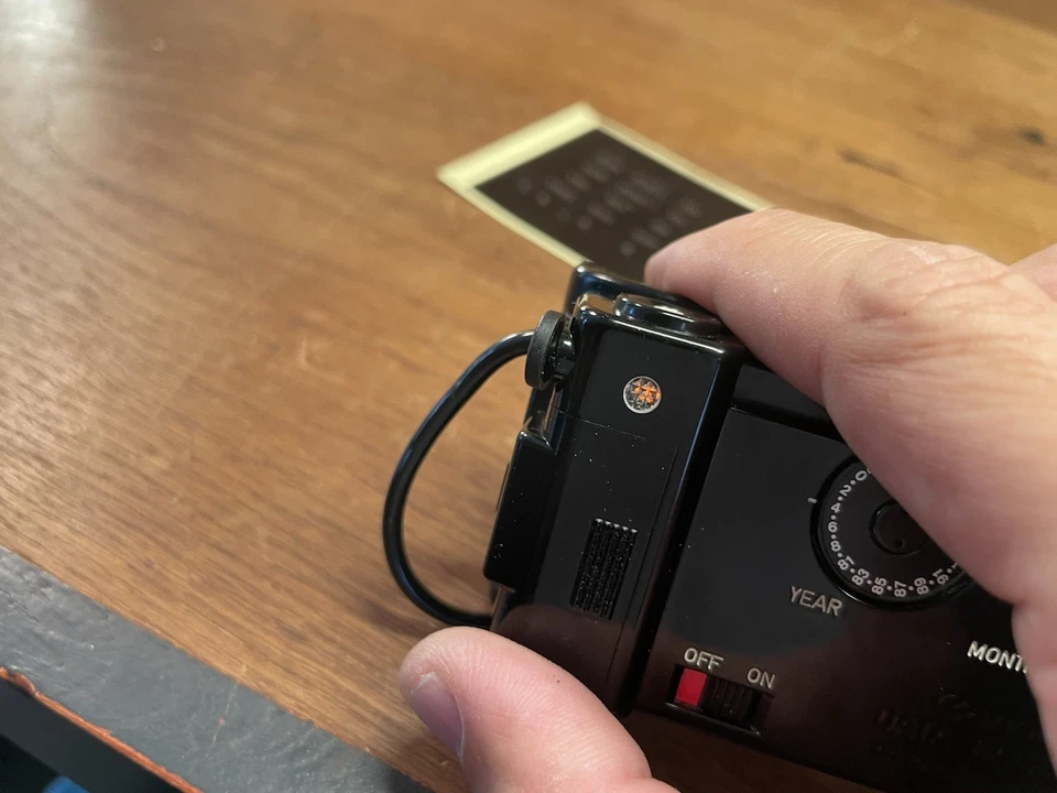 *Como nuevo en caja: sello nuevo* Canon Data Back A para programa A-1 AE-1 AE-1 de Japón Foto 4 de 4