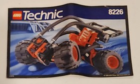 Vintage Lego Technic 8226 Mud Masher Sealed Bags 120 pieces Retired No Box