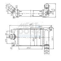 Meat & Doria LadeluftküHler KüHler Ladeluft LLK FüR Nissan Micra V 1.5 Dci K14