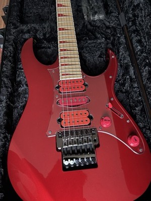 Ibanez RG770DX 2008 Fujigen Ruby Red MIJ Guitar w Gator Hard Case