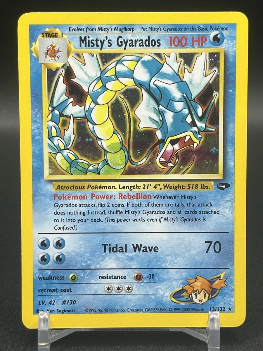 Misty's Gyarados 13/132 Gym Challenge for sale | eBay