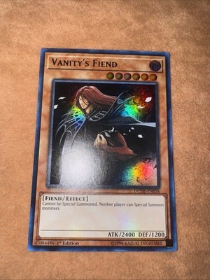   Yugioh Vanity's Fiend DUDE-EN034 Ultra Rare 1st Edition Near Mint (NM)