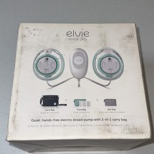 Elvie Stride Plus Double Electric Breast Pump, Hospital-Grade  App-Controlled