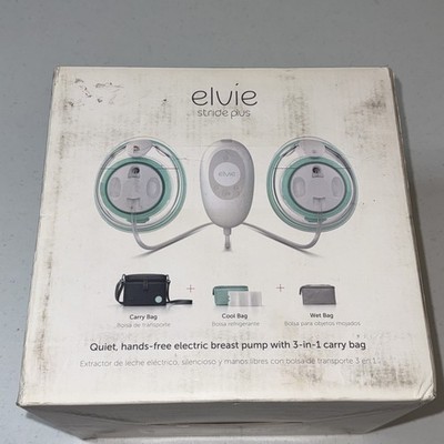 Elvie Stride Plus Double Electric Breast Pump, Hospital-Grade & App-Controlled