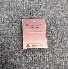 PS2 Memory Card 8MB Fujiwork PINK Memory King Playstation 2 Japan US Seller