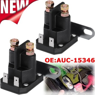 2X Starter Relay Solenoid 12V Fits John Deere D100 D105 D110 D120 D125 D130 D140