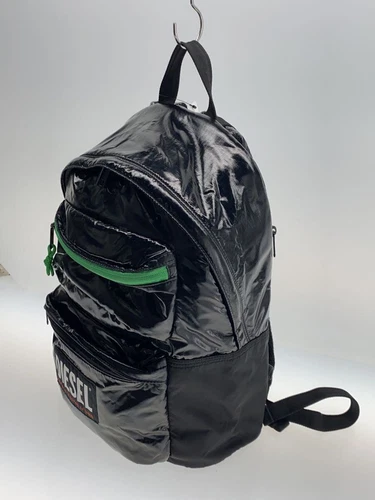 DIESEL Mochila Mochila Negra Usada - Imagen 2 de 6