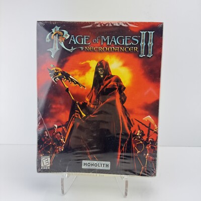 Rage of Mages II: Necromancer 1999 Big Box New & Sealed - Box Wear