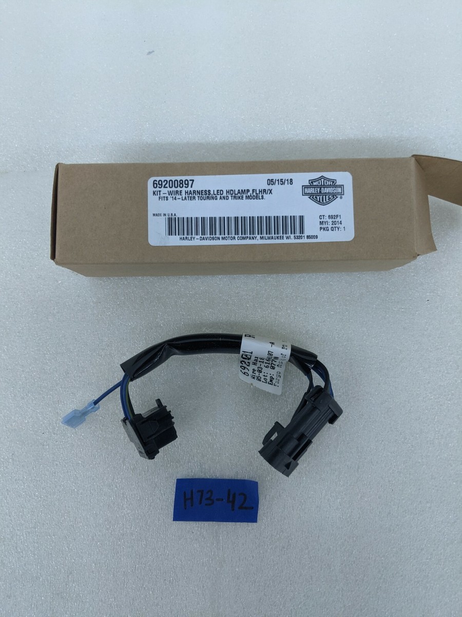 harley-davidson セット OEM Harley-Davidson Touring And Trike LED Headlamp Wire