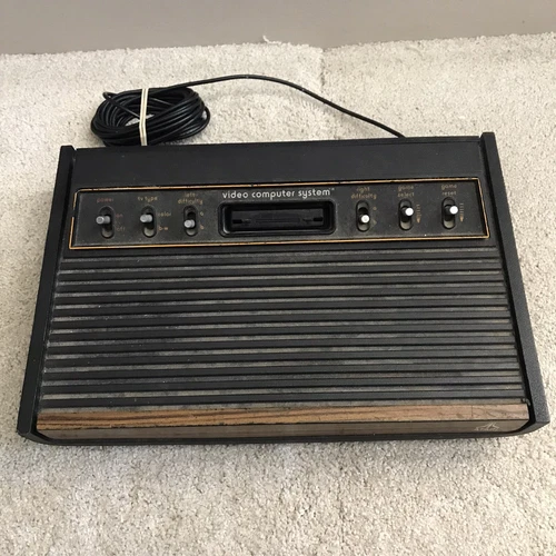 Atari 2600 '"Heavy Sixer" Six Switch Console (Only) Sunnyvale US -Tested Works