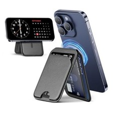 Mag-Safe Wallet Magnetic Wallet for iPhone Lightweight Magnetic Phone Black