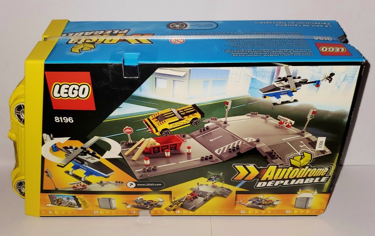 Lego WORLD RACERS Racing Set 8196 ~ CHOPPER JUMP w/ FOLD OUT