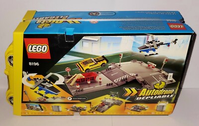 Lego WORLD RACERS Racing Set 8196 ~ CHOPPER JUMP w/ FOLD OUT RACE