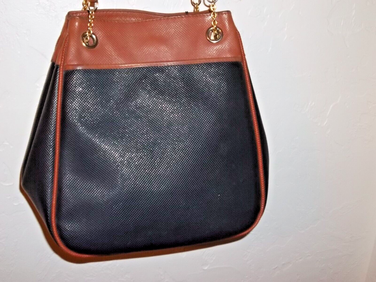 BOTTEGA VENETA MARCO POLO SHOULDER BAG TEXTURED LEATHER BLACK