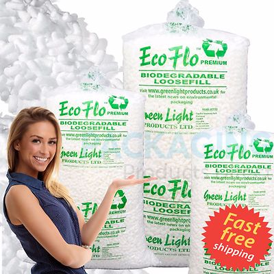 45 Kubikfuß ECOFLO biologisch abbaubar lose Füllung Hohlraumfüllung 