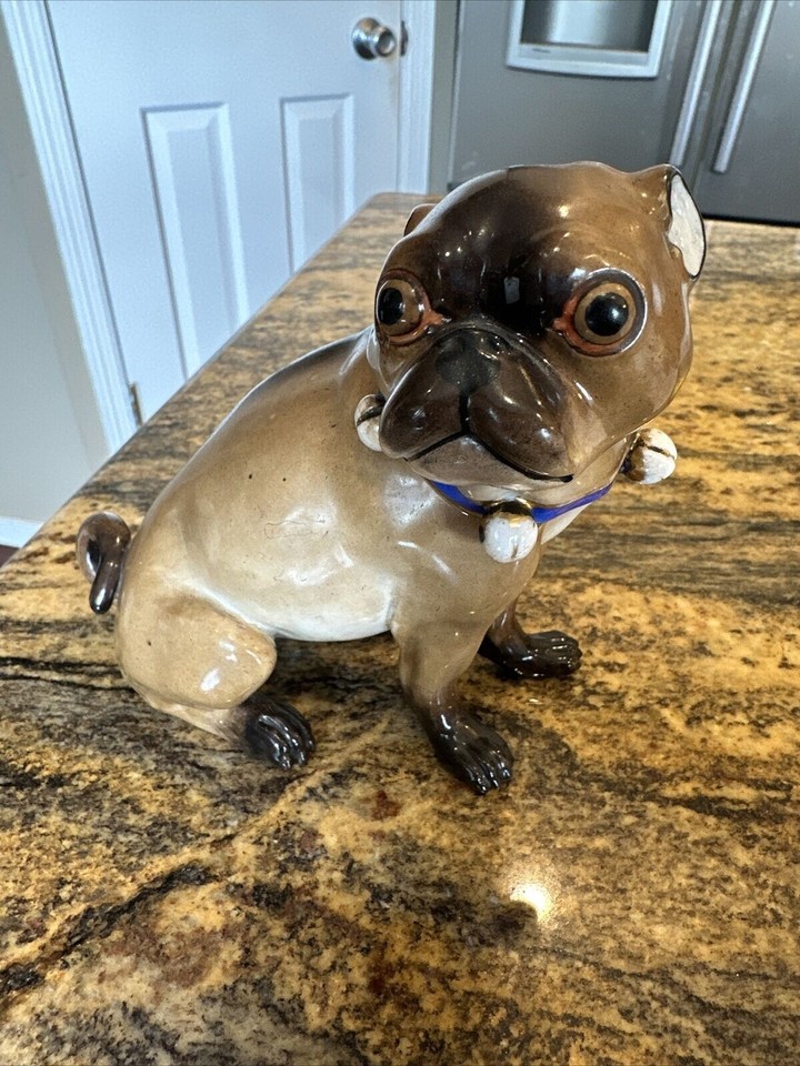 Large 18th Century Meissen Germany Porcelain Pug Dog 5.5'' High eBay