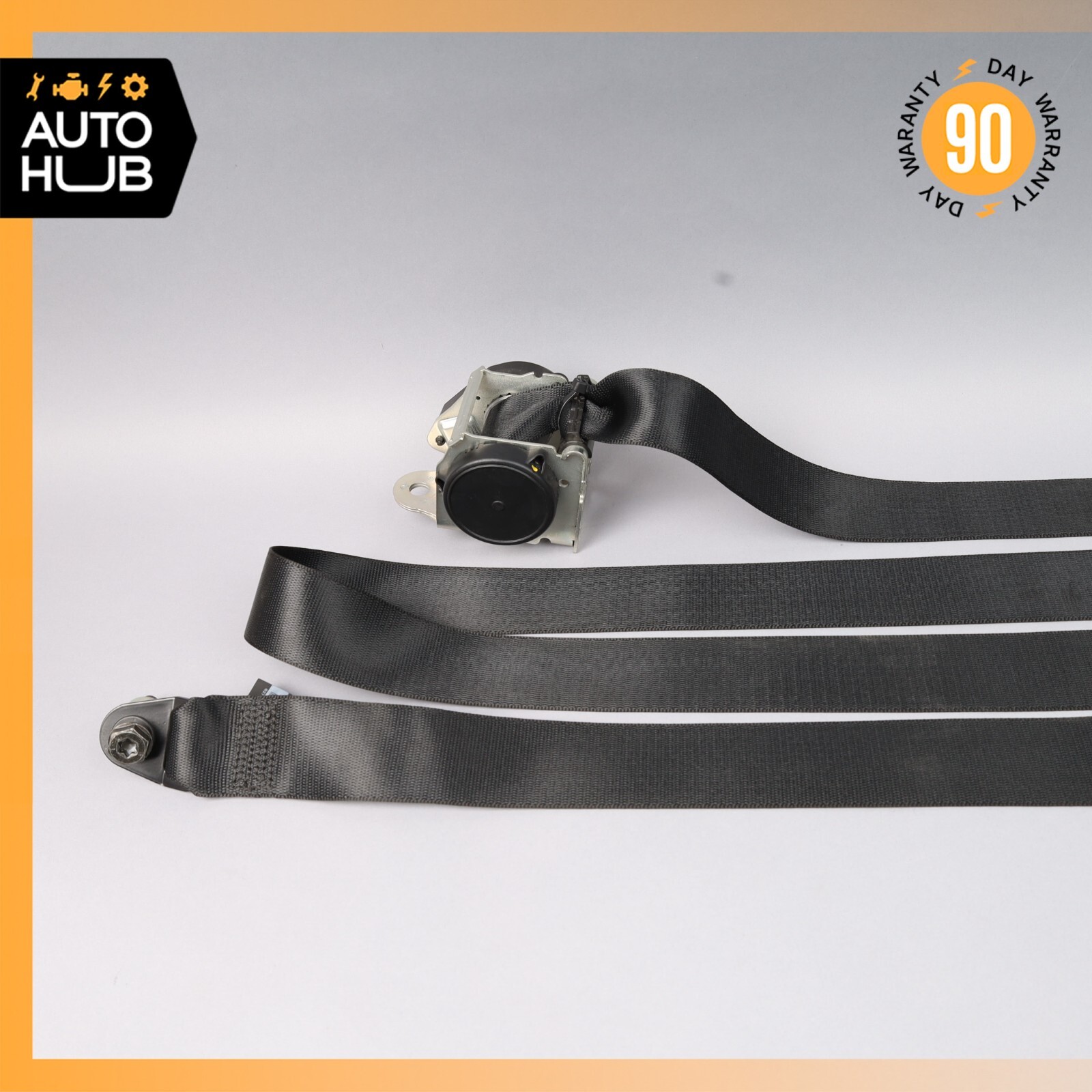 14-22 Maserati Ghibli M157 Rear Left or Right Side Seat Belt Black OEM