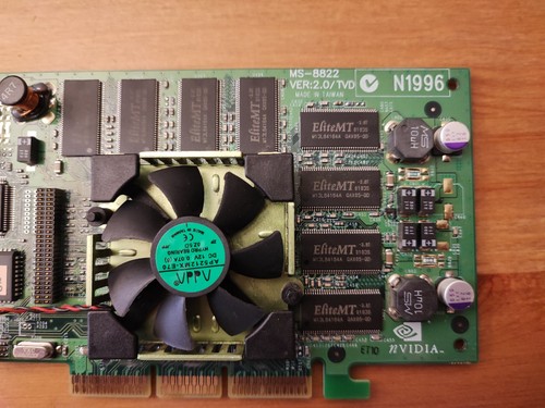 MSI MS-8822 - Nvidia GeForce 3 - 64MB DDR - AGP 4X - Ti 200 Ti 500 - S-Video - Bild 9 von 15