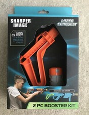 SHARPER IMAGE LAZER CONQUEST 2 PC BOOSTER KIT - Ages 8 NEW