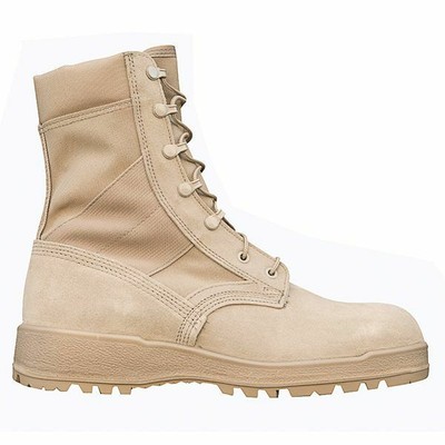 ?️ McRae Men 13R Desert Tan Vibram Sole Military Combat Boots Tactical Utility McRae TAN MILITARY ARMY COMBAT BOOTS, SIZE 13 R, Vibram  main image 2