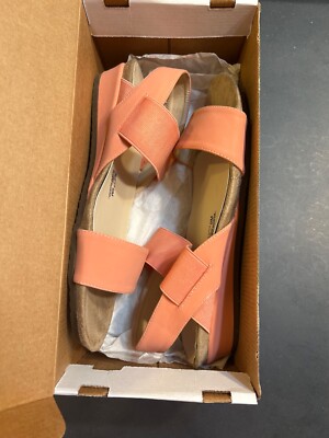 Beacon Cantelope Sandra Comfort Stretch Sandals - New in Box