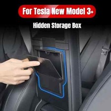 Center console armrest hidden storage box for Tesla Model 3 Highland 2024