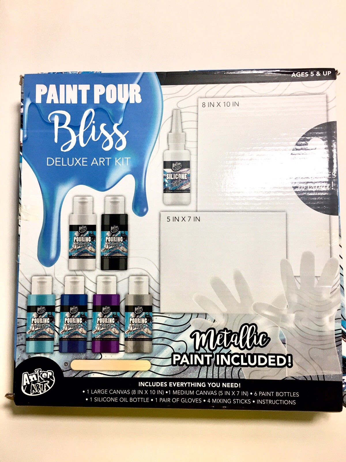 Anker Art Paint Pour Bliss Deluxe Art Kit eBay