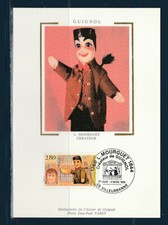 carte  1er jour Mourguet créateur de Guignol  69   Villeurbanne     1994