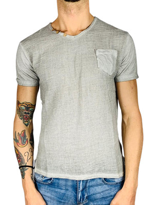 t shirt lino uomo