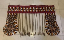 Tenda tradizionale turkmena "Asmalyk" decorazione porta e parete, ricamo fatto a mano