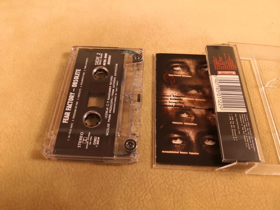 Fear Factory  Obsolete Cassette MC Pantera Gojira Exhorder Meshuggah Lamb of God - Image 2 of 4