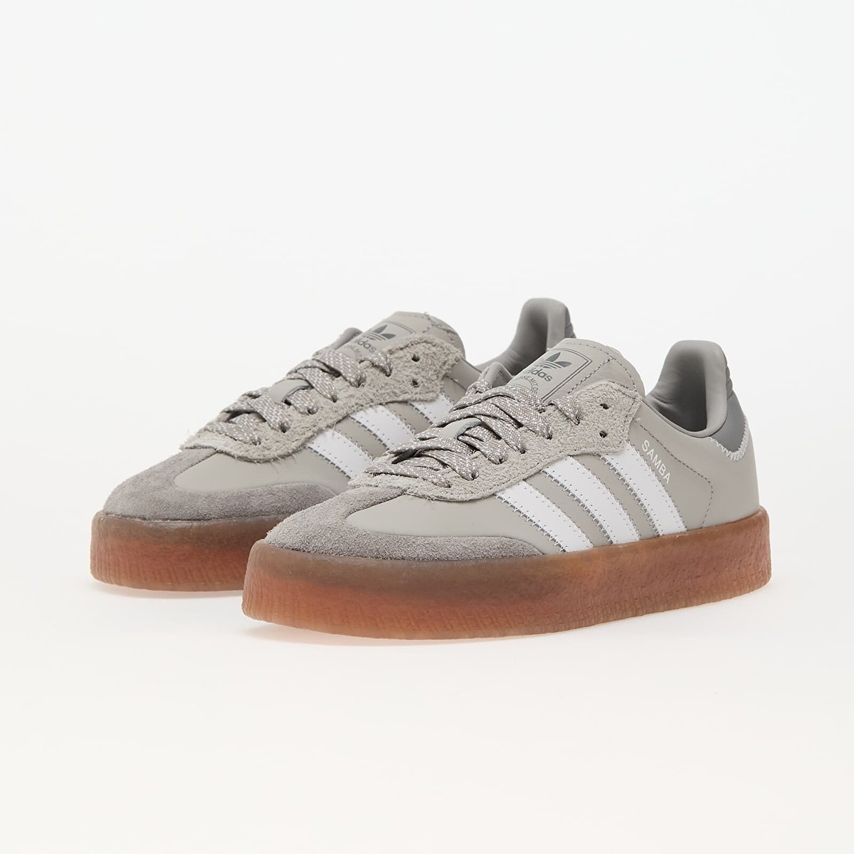 W Adidas Originals Sambae Grey Cloud White IE9108 Womens W Adidas Originals Sambae Grey Cloud White IE9108 Womens