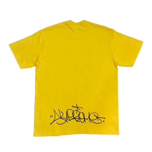 SUPREME IRAK CAST TEE/ YELLOW/ SIZE L/ FW22 WEEK 5 - Picture 2 of 2