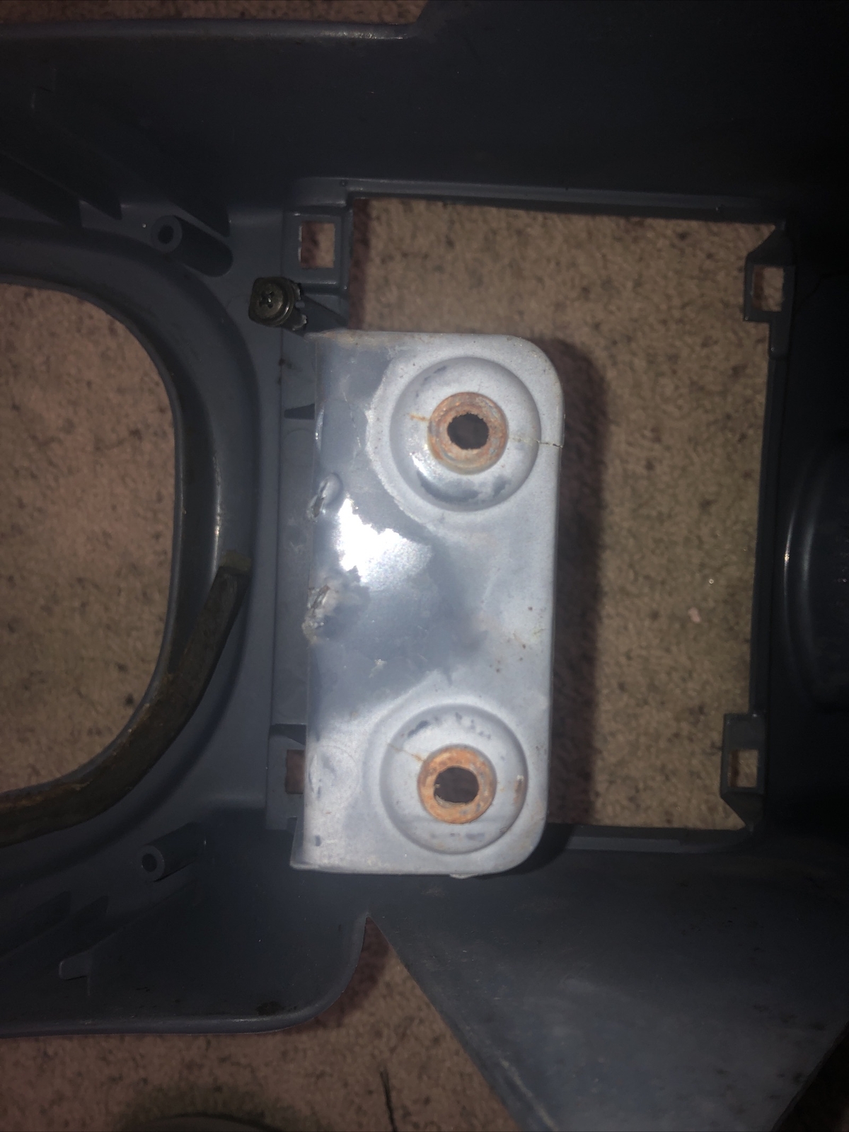 19951999 mitsubishi eclipse Blue center console plastic cover 12v plug