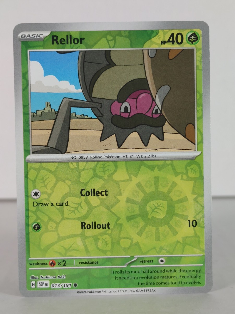 rellor pokemon card value - 023/162 - Temporal Forces Shiny Rare Rellor (#108) card from the Paldean Fates expansion in Pokemon TCG. Pokemon Scarlet & Violet Temporal