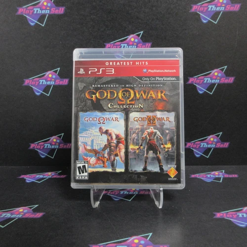 Refurbished God of War Collection PS3 PlayStation 3 GH Complete - Excellent Cond