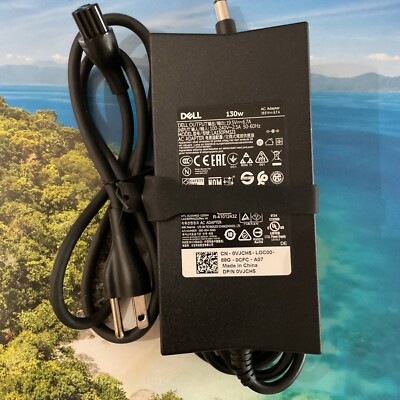 ORIGINAL GENUINE DELL 130W PA-4E AC Adapter DA130PE1-00 FA130PE1-00 LA130PM121