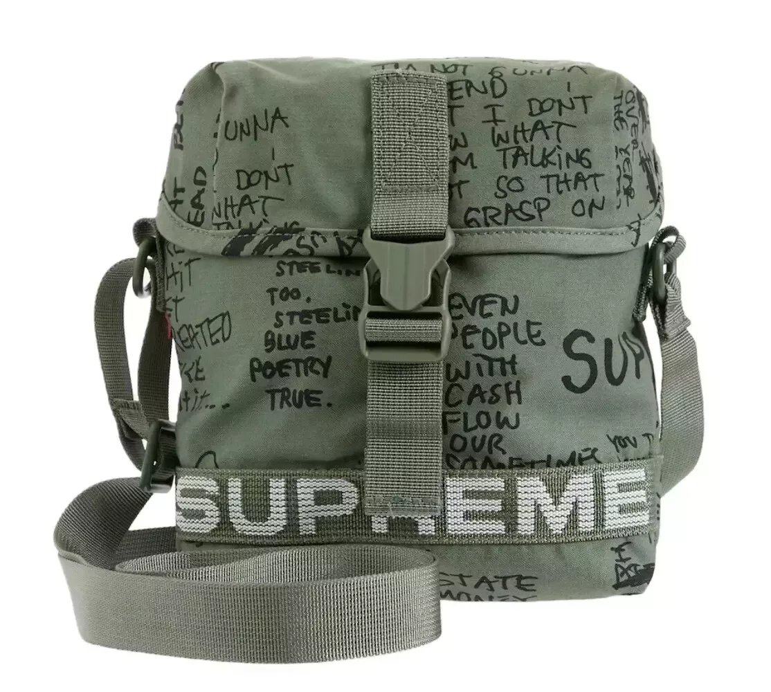 Sac latéral Supreme Field Olive Gonz SS23 