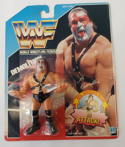 Vintage WWF Hasbro 1990 Demolition, 