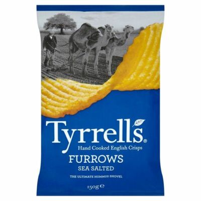 Tyrrells Sea Salted Furrows - 150g
