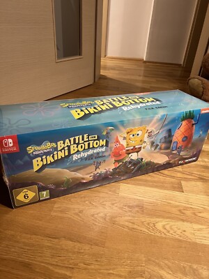SpongeBob Battle for Bikini Bottom Rehydrated FUN Edition Switch - NEU & OVP