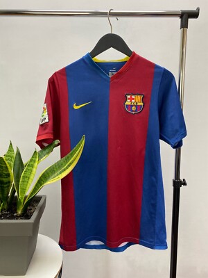 Maillot FC Barcelone Domicile 06-07 Lionel Messi #19 BNWT Retro
