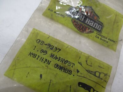 クック Lot of 2 Harley Davidson 1.65 Main Jets for Keihin Carbs GB-5237