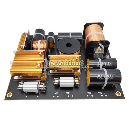 Audio Filter Unit 1pcs 3 Way 3 Unit 1200W Speaker Frequency Divider Filters Audio ...