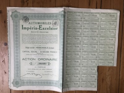 AUTOMOBILES IMPERIA-EXCELSIOR (BELGIEN) (A3)