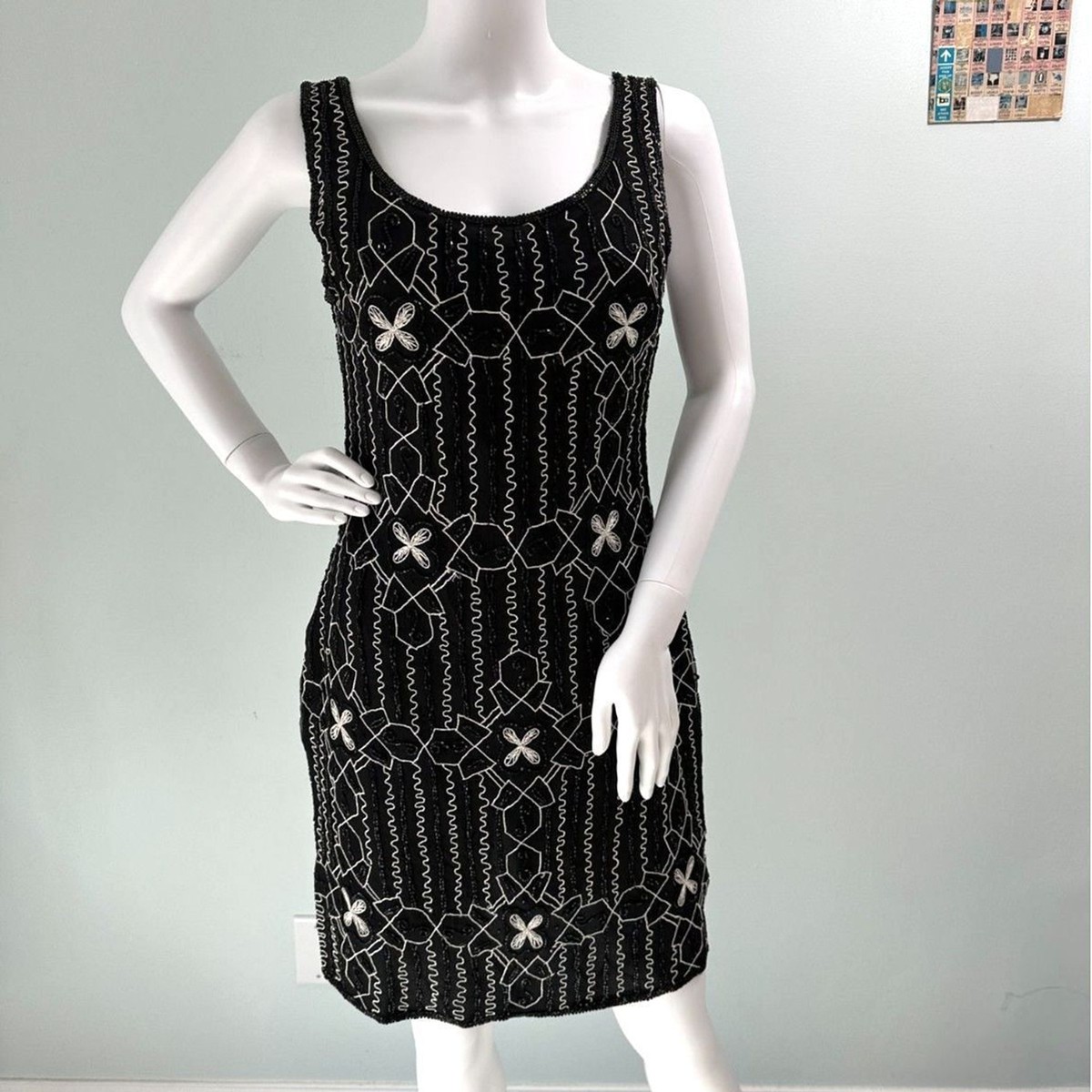 laurence kazar black beaded dress Vintage Laurence Kazar Beaded Jacket  Rizzo's